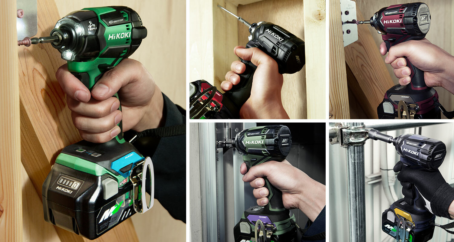 HiKOKI WH36DC(NNR) 36V Cordless Impact Driver Body No Battery New