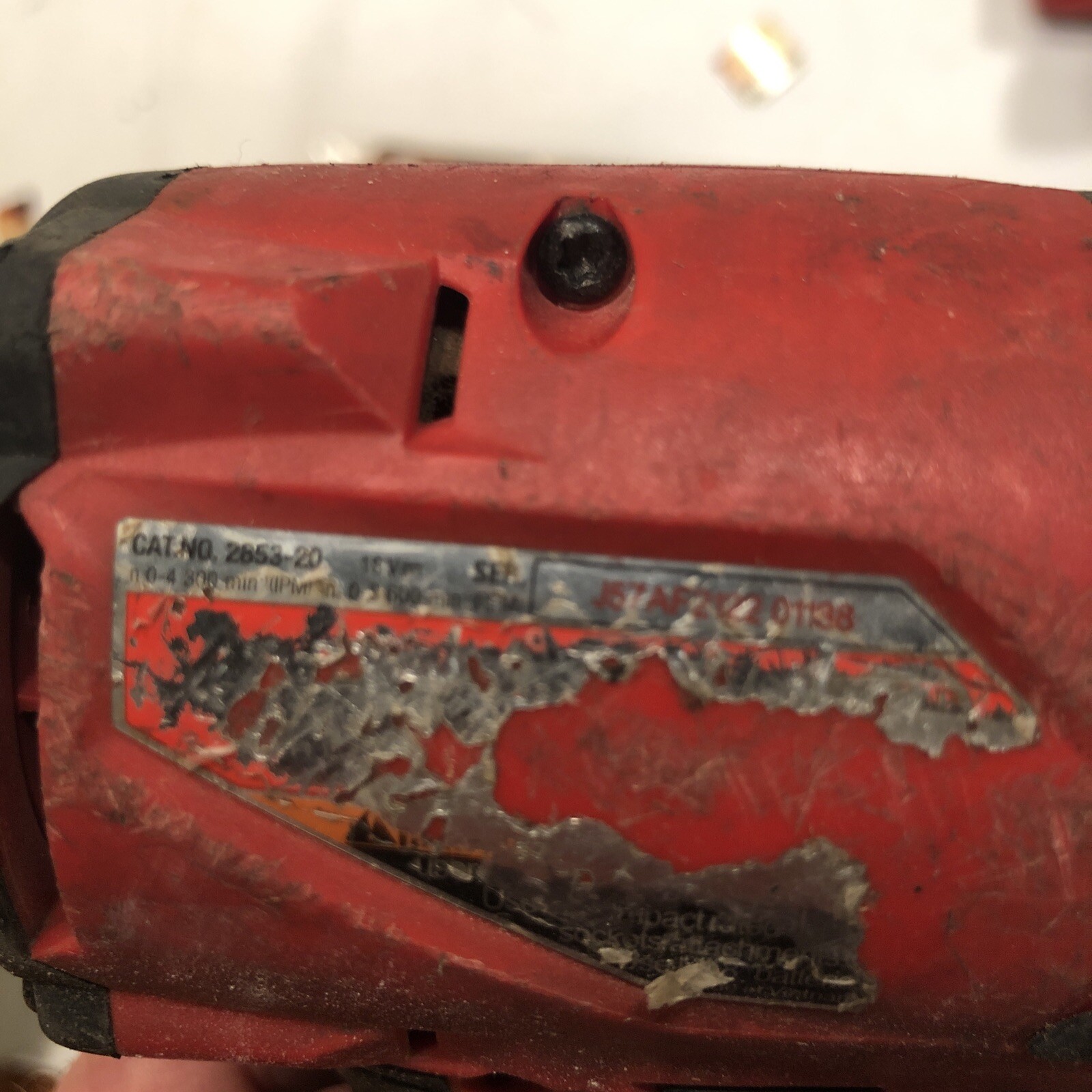 Milwaukee M18 FUEL 1/4&Prime; HEX Impact Driver 2853-20 unknown working condition