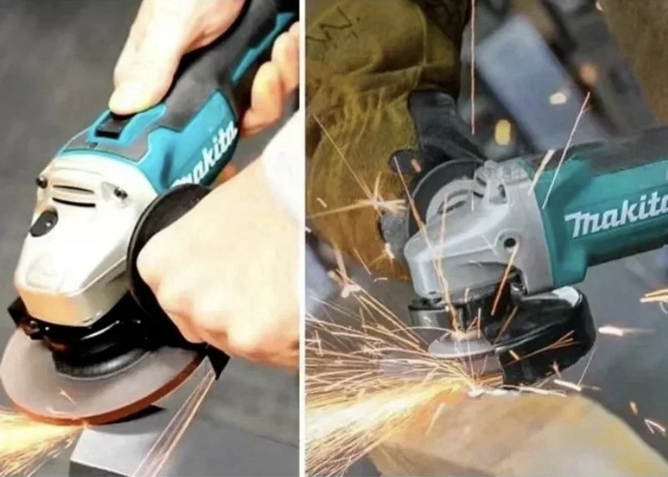 Makita 18V 125mm DGA404 Brushless Electric Angle Grinder High Power Rechargeable