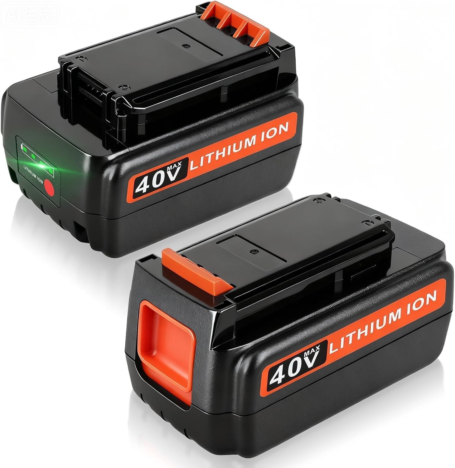 4PCS 40V 3.5Ah Lithium Battery for Black and Decker 40V Max LBX2040 LBXR36 LBX36