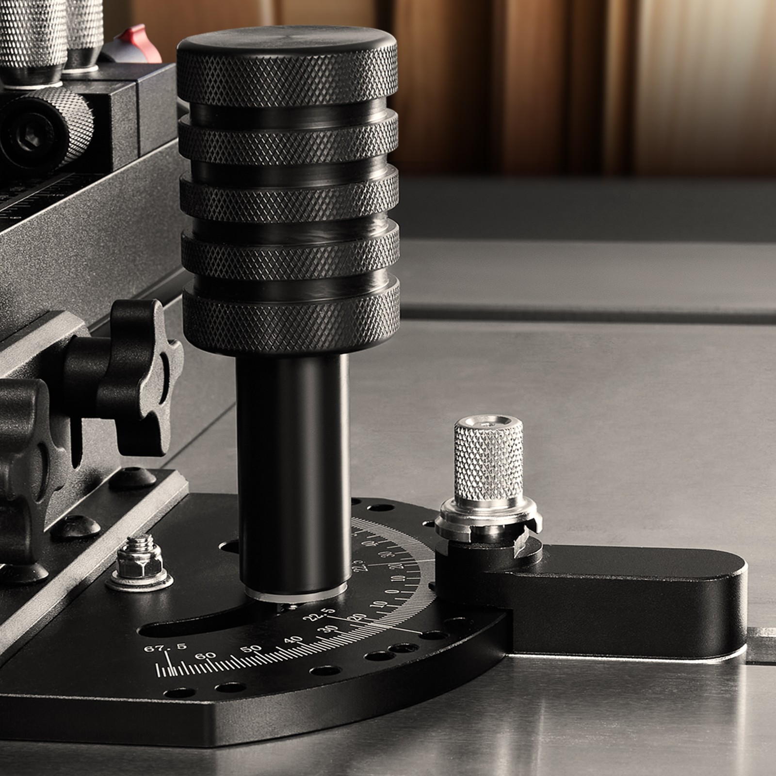 VEVOR Precision Table Saw Miter Gauge Standard Slot 3/4 » x 3/8 » 18 in Grating