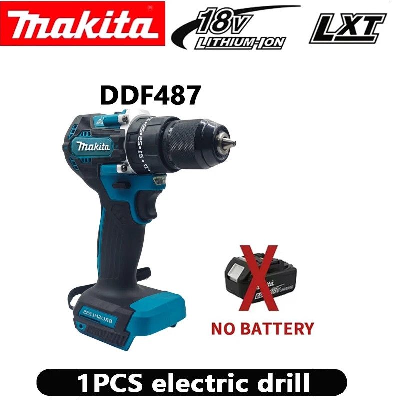 DDF487 10Mm Brushless Household 18V Lithium-Ion Charging Impact Drill,High Torqu