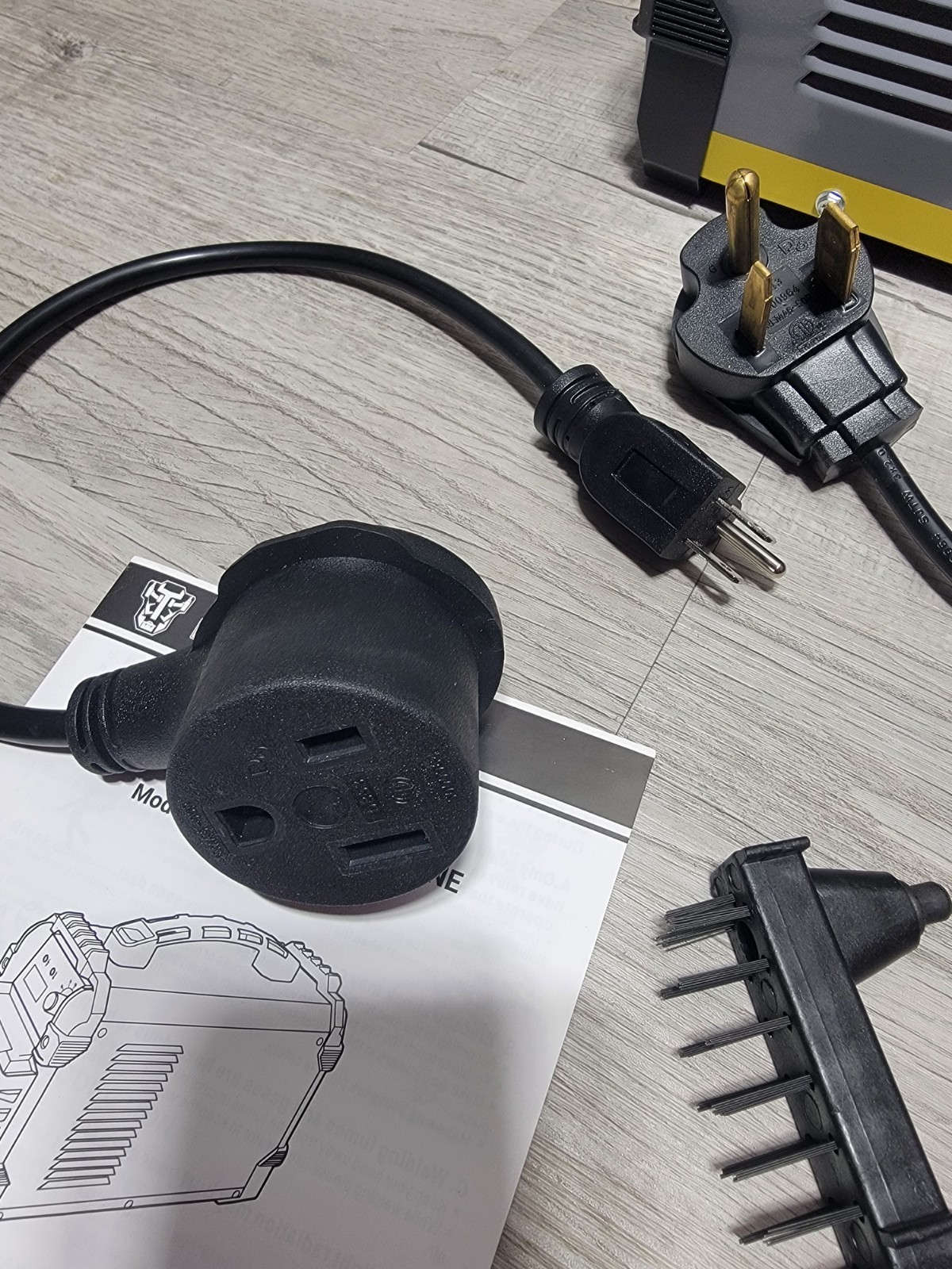 160A MMA Welder With Digital Display Electrode Holder & Work Clamp 110/220 NEW