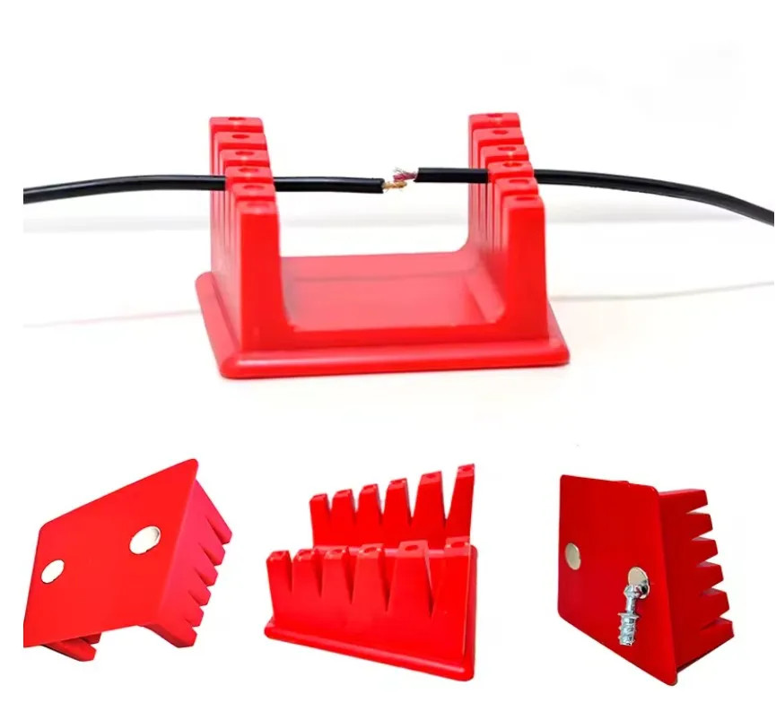 ABS Welding Wire Fixture Soldering Wire Holder Cable Clamp Holder for 30AWG-12AW