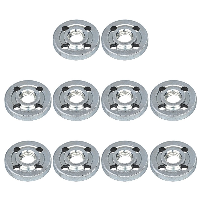 Pack of 10 Rustproof Backing Plates for 100mm Angled Grinders High Strength