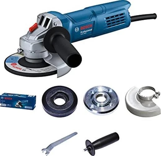 Genuine Bosch GWS 800 Corded Electric Angle Grinder, M10, 800W(Blue)