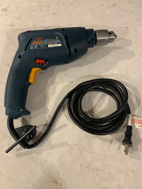BOSCH 1004 VSR VINTGE CORDED DRILL 3/8 120V 5 AMPS EXCELLENT CONDITION
