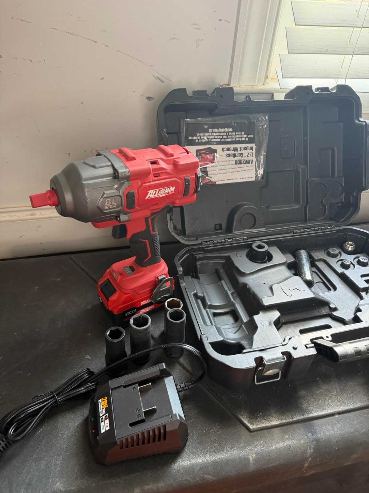 Heavy-Duty Cordless Impact Wrench, 1475 Ft-lbs Torque$