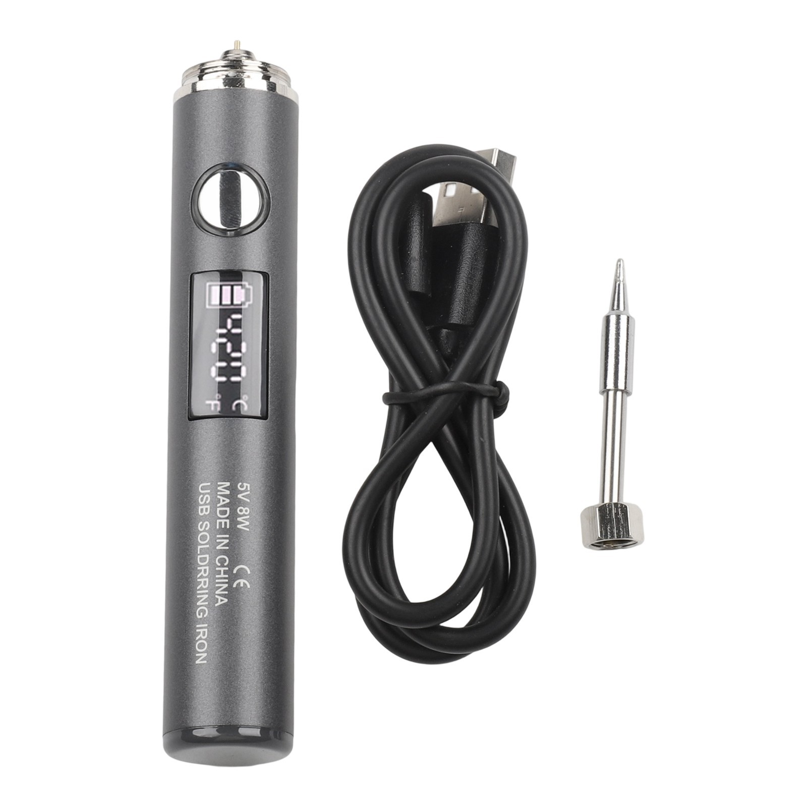 Lightweight Cordless Soldering Iron with Temperature Control for Convenient Use