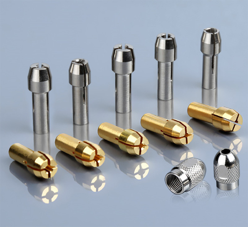 0.5mm-3.2mm Brass Drill Chuck for Electric Drill Polishing Nut Tool 4.2mm/4.8mm