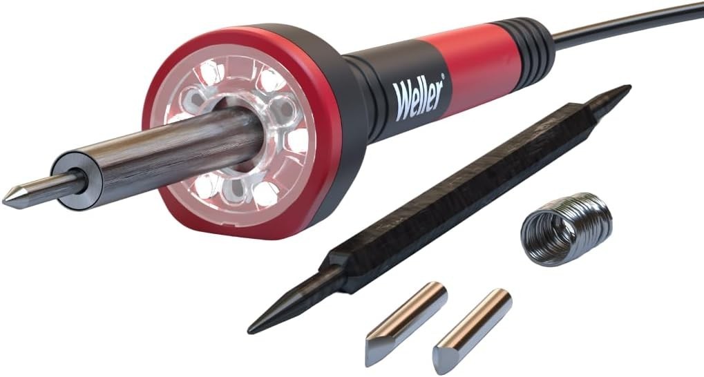 Efficient 30W Soldering Iron Kit with Enhanced Visibility & Comfortable Grip