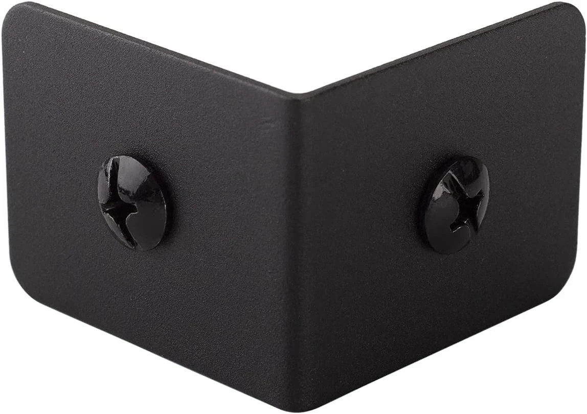 4 Set 2 X 2 X 1.5 Inch Metal Corner Protectors for Furniture, Decorative Corner