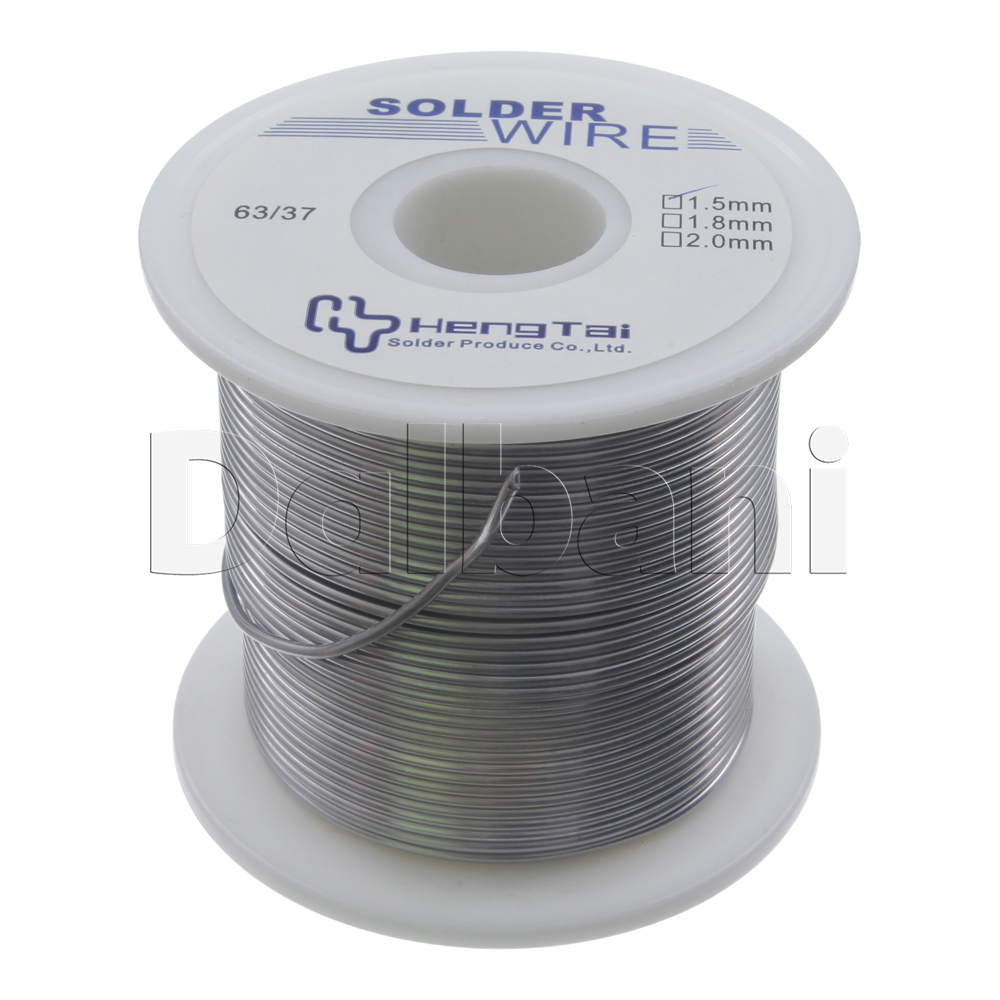 51-10-0030 New HengTai 63/37 Solder Wire Spool 1.5 mm 500 grams 1.5mm 500g