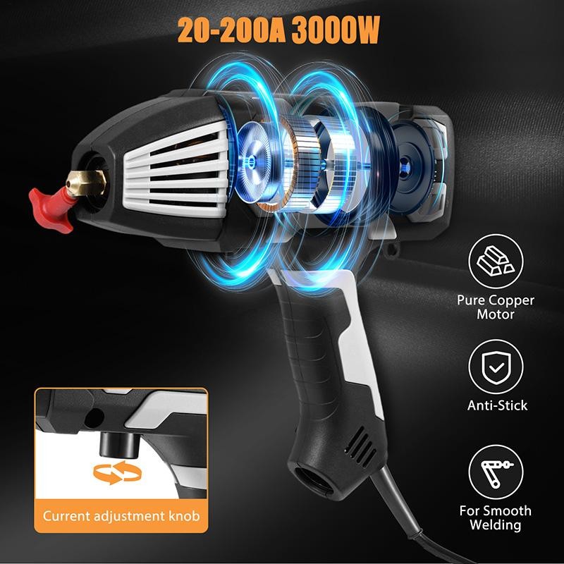 Portable 110V ARC Welder IGBT Inverter Welder Kit Handheld Stick Welding Machine