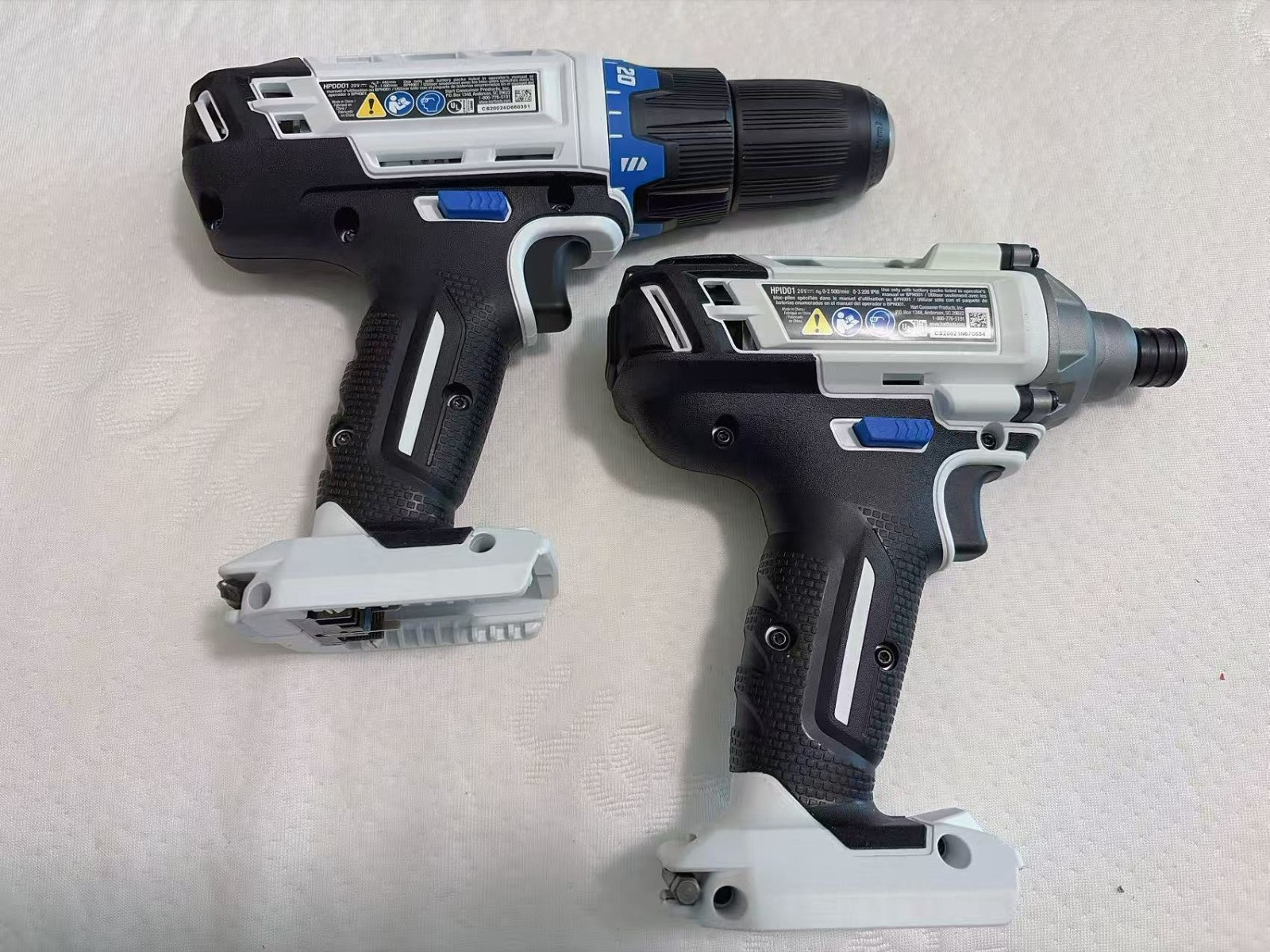 Hart 1/2&Prime; Drill & Impact Driver 20V Cordless System ONLY TOOL #0616A H