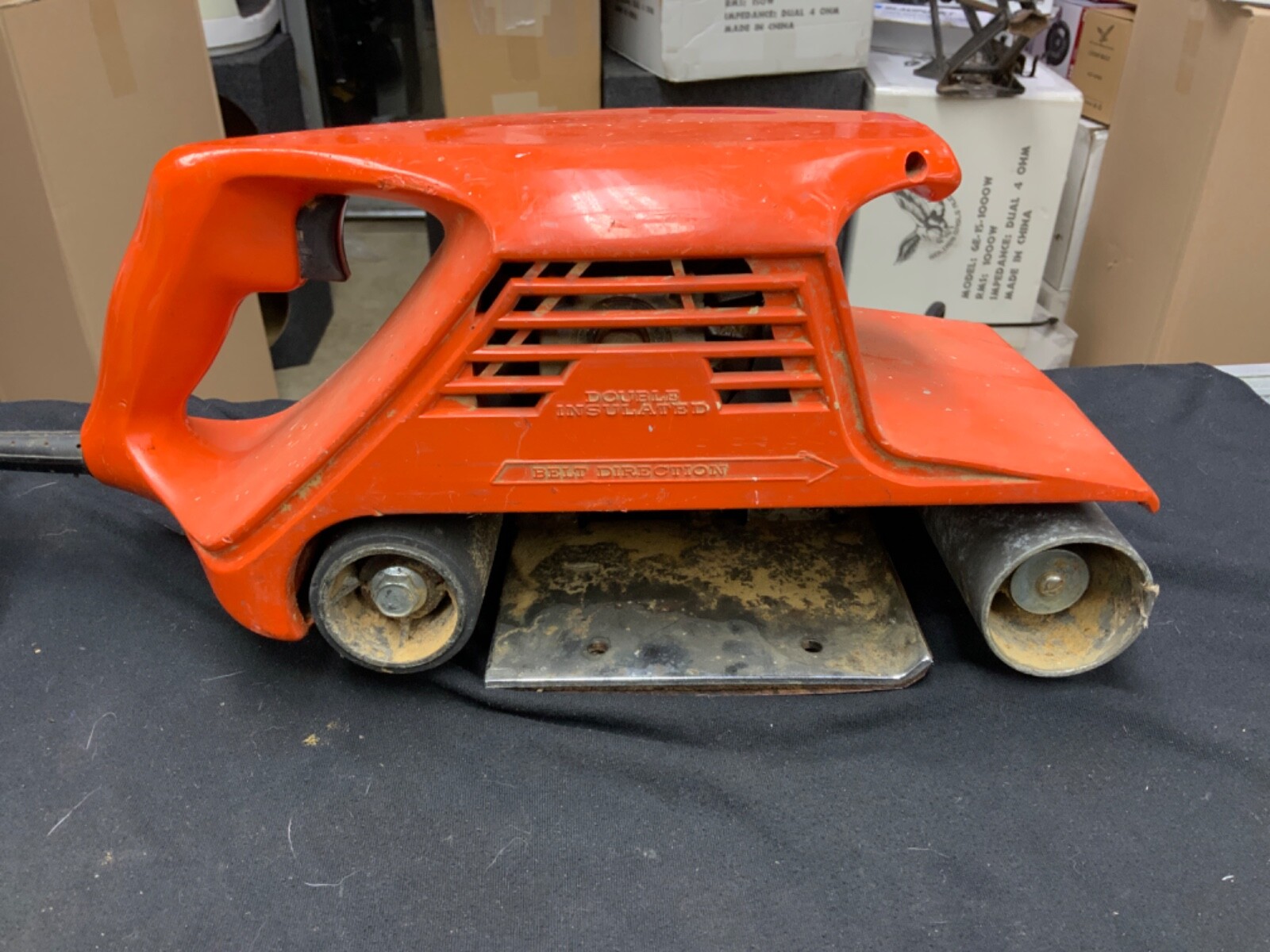 SHOPMATE 4&Prime; Belt Sander Model 1503TO electric McGraw Edison Co Made in USA
