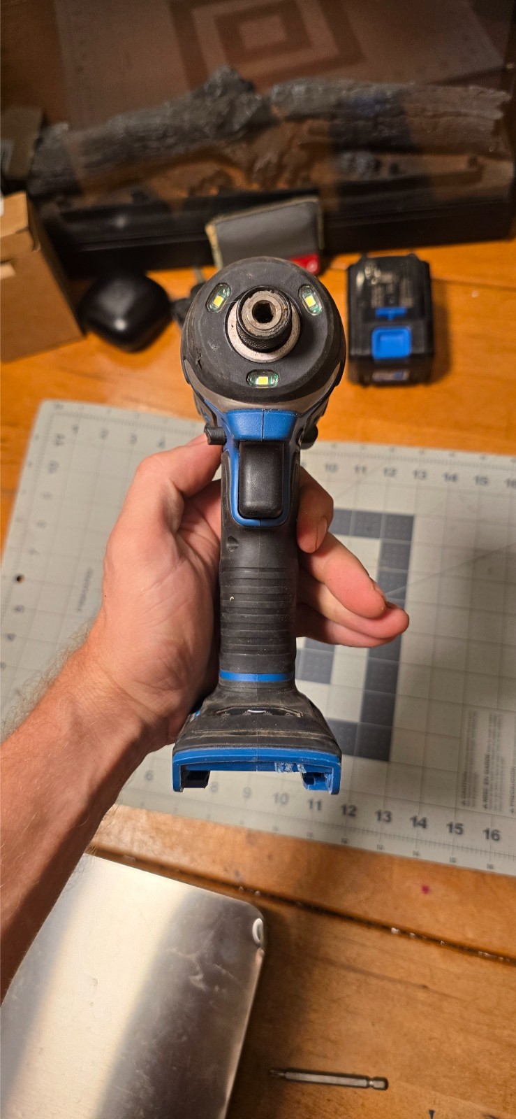 Hercules HCB81B 20V Brushless Cordless 1/4&Prime; 3-Speed Impact Driver – Bare Tool