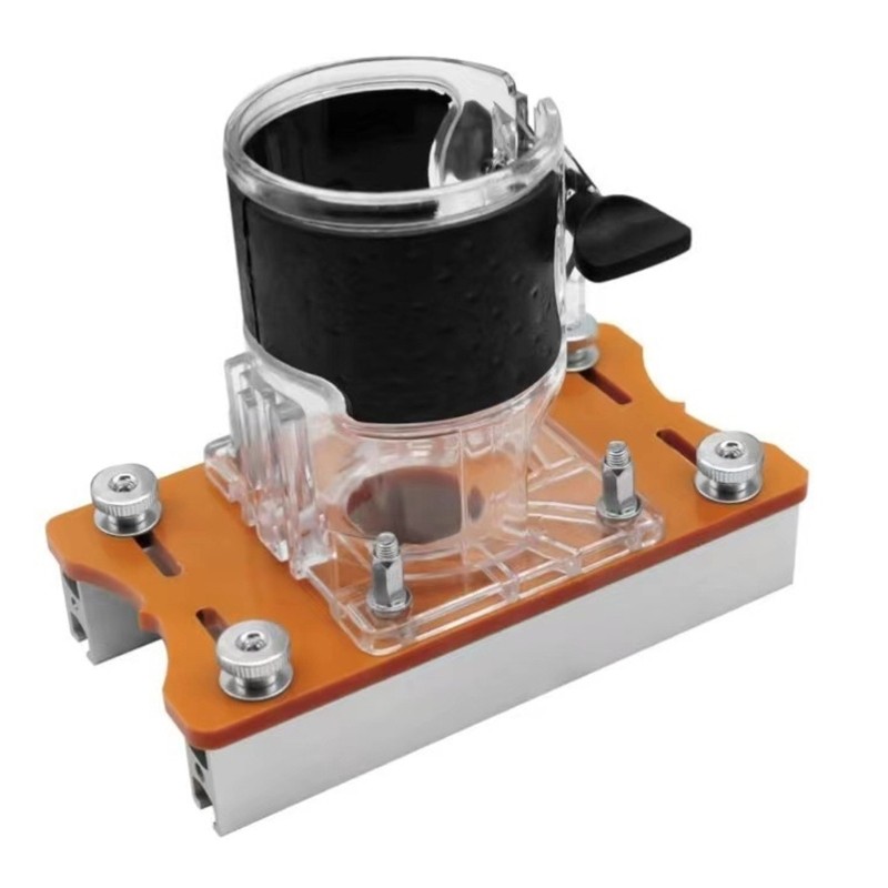 Trimmers Router Tool 2 in 1 Slotted Base and Fastening Bracket for 50mm