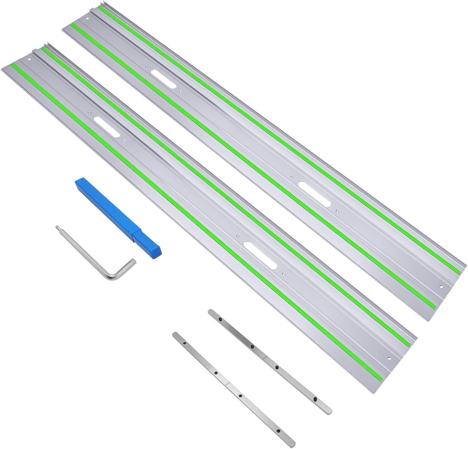 110&Prime; Guide Rail Kit for Festool TS-55/TS-75 Track Saws，FS-1400/2 Guide Rail I…