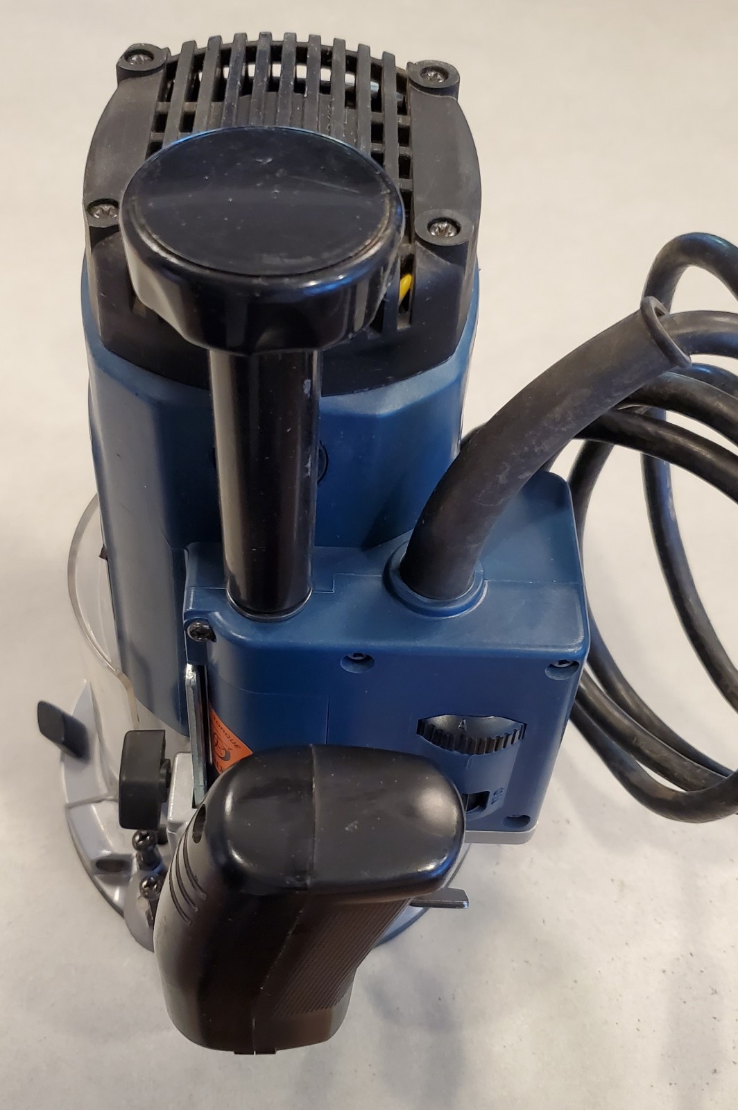 Ryobi RE-600 1/2&Prime; Heavy Duty 3HP Variable Speed Plunge Router. Made in USA.