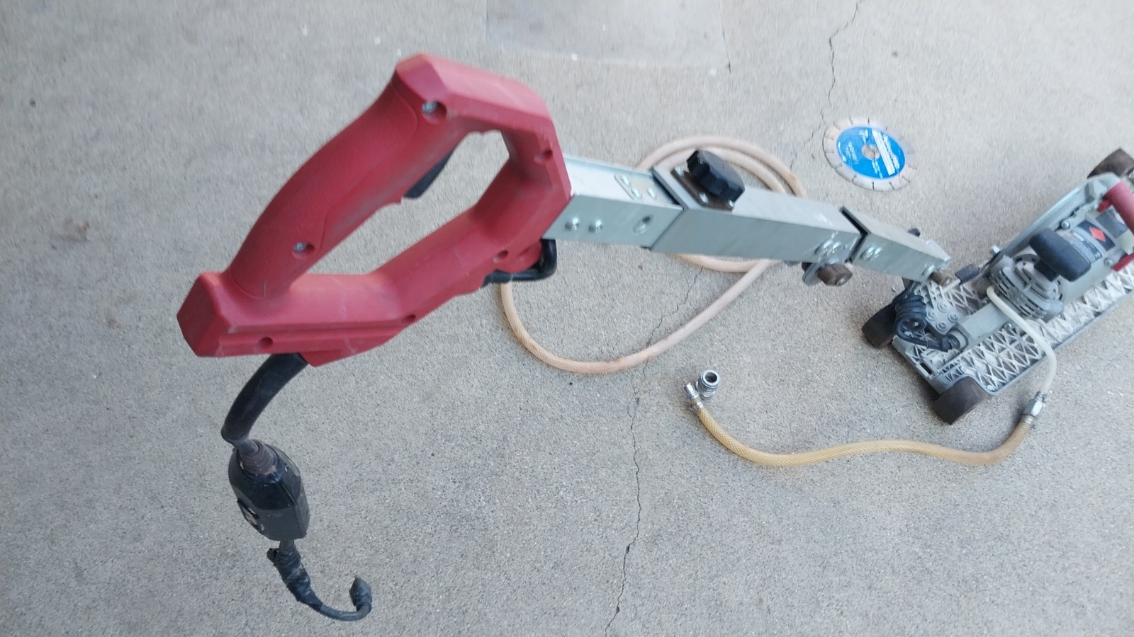 SKILSAW SPT79A-10 7 Inches MEDUSAW Walk-Behind Worm Drive for Concrete