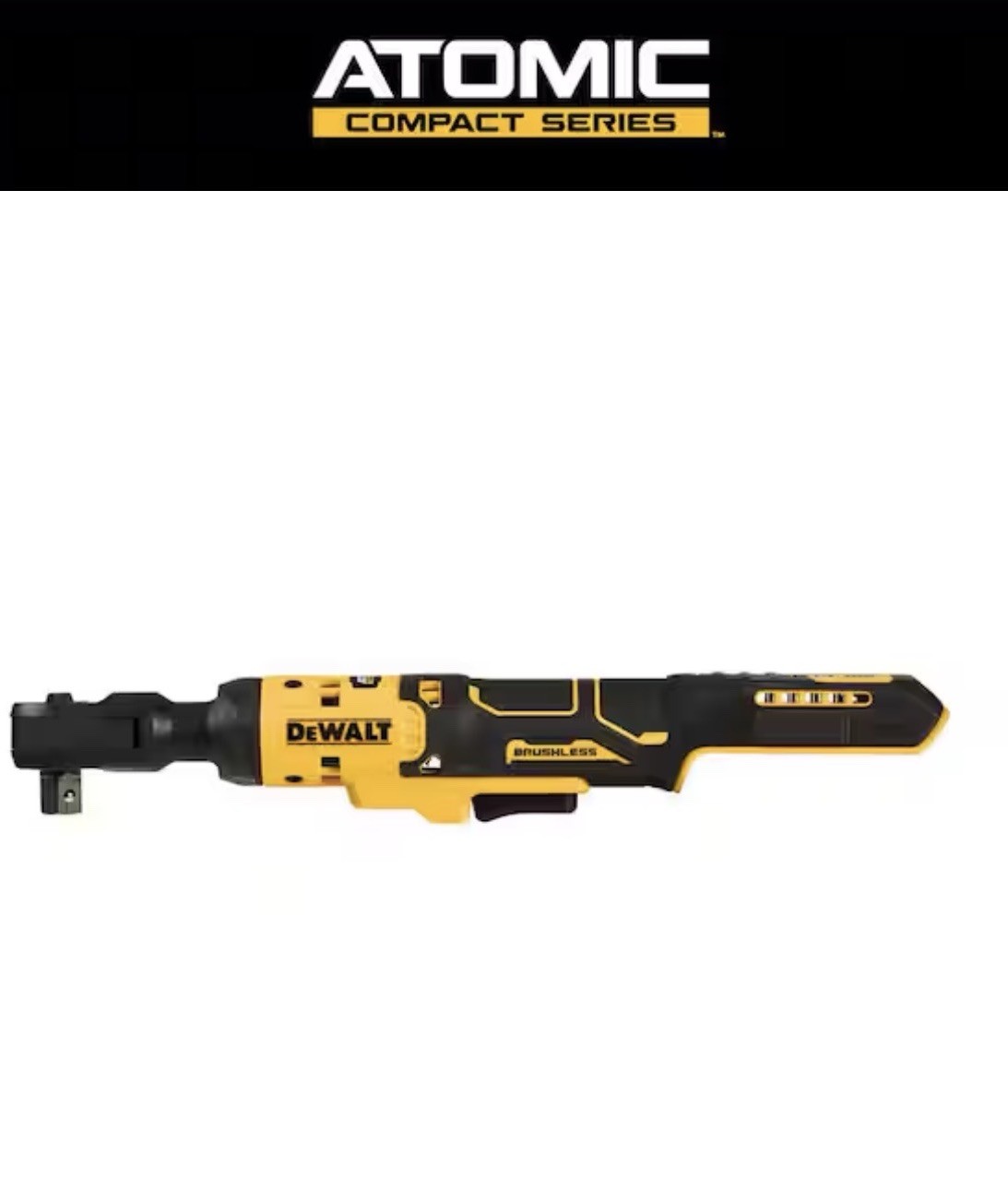 DeWalt DCF512B 20V ATOMIC COMPACT MAX 1/2&Prime; Brushless Ratchet – Bare Tool (NEW)