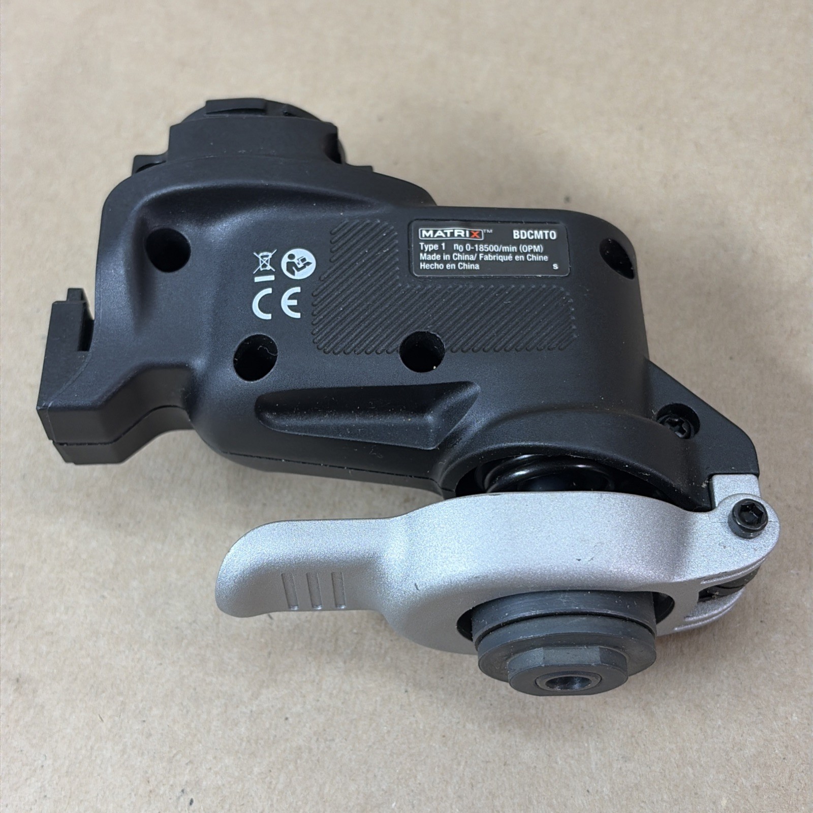 Black and Decker Matrix BDCMTO Oscillating Tool Attachment