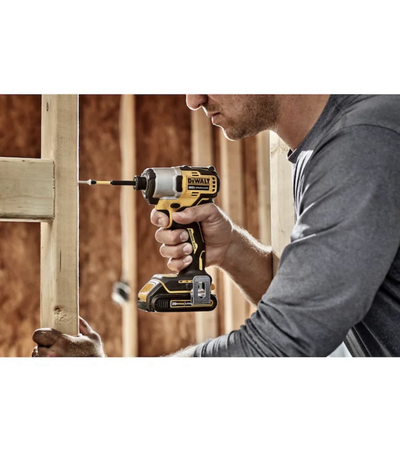 Dewalt DCF840B 1/4&Prime; 20V 20 Volt Max Brushless Cordless Impact Driver 1700 Ft LBS