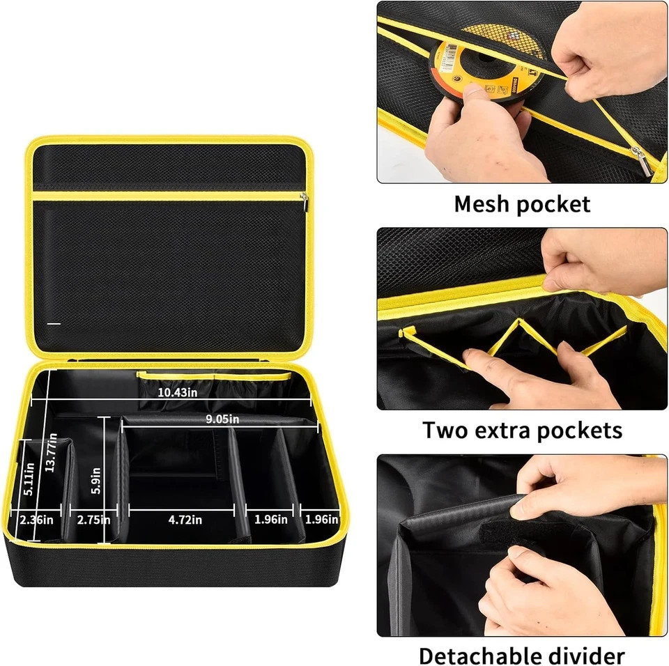 Bag Compatible with DEWALT 20V MAX* Angle Grinder Tool (DCG413B), Also Fit for F
