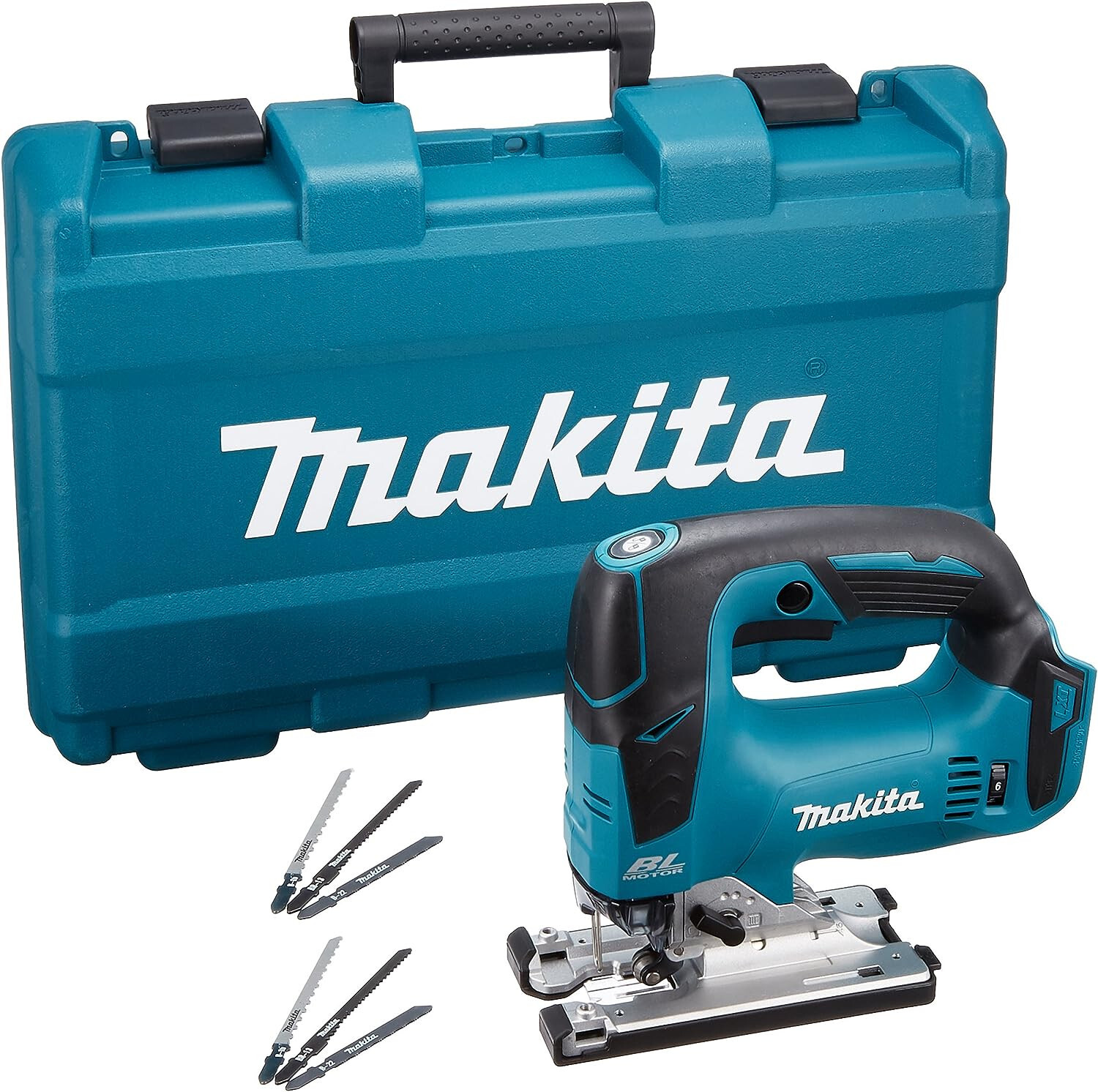 Makita 18V rechargeable jigsaw JV182DZK (main unit and case included)