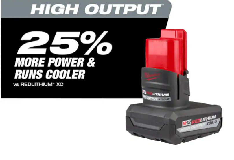 New Milwaukee M12 2401-20 1/4 inch Cordless Hex Screwdriver & 4a/h Battery/ Chg