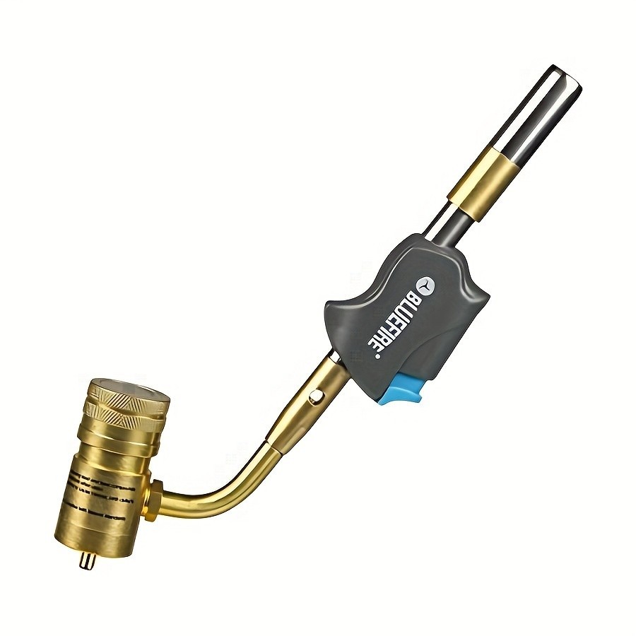 BLUEFIRE Hot Turbo High Intensity Swivel Torch Head Push Button Trigger Start