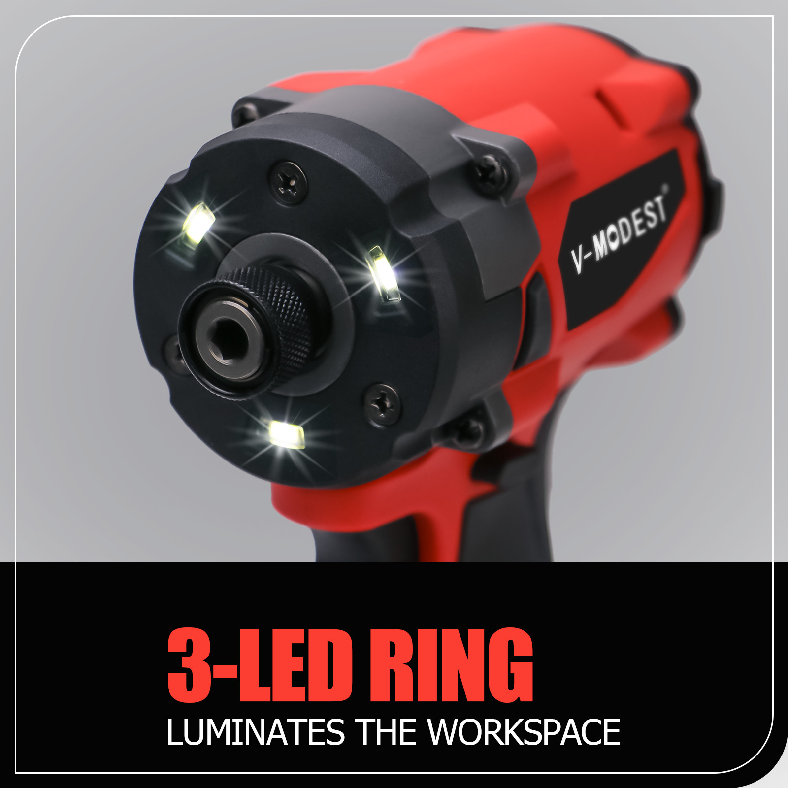 Compatible Milwaukee M18 Lithium-Ion Cordless 1/4&Prime; Hex Impact Driver Brushless