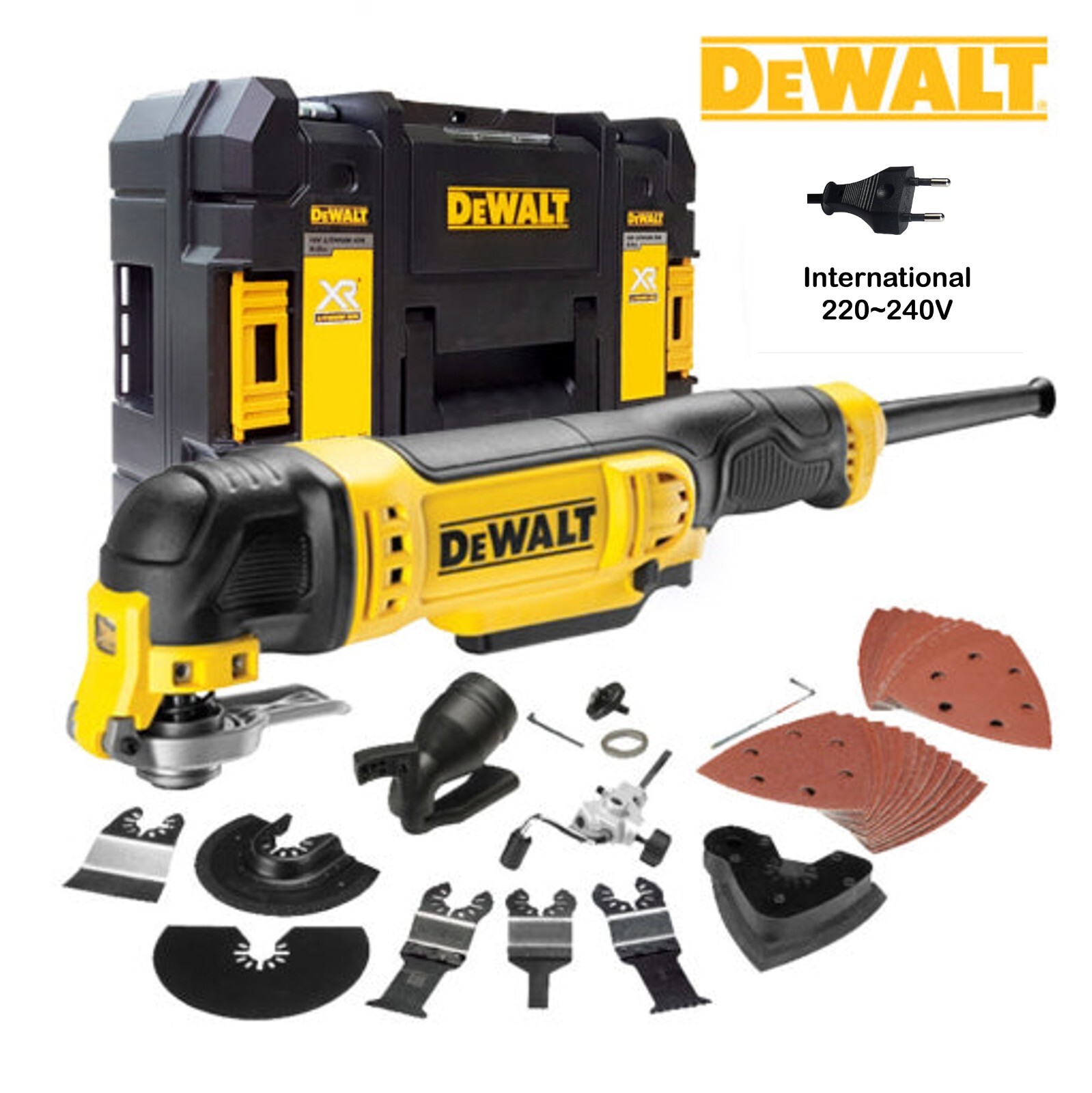 Dewalt DWE315K 300W corded oscillating muilti tool Kit[for 220~240V]