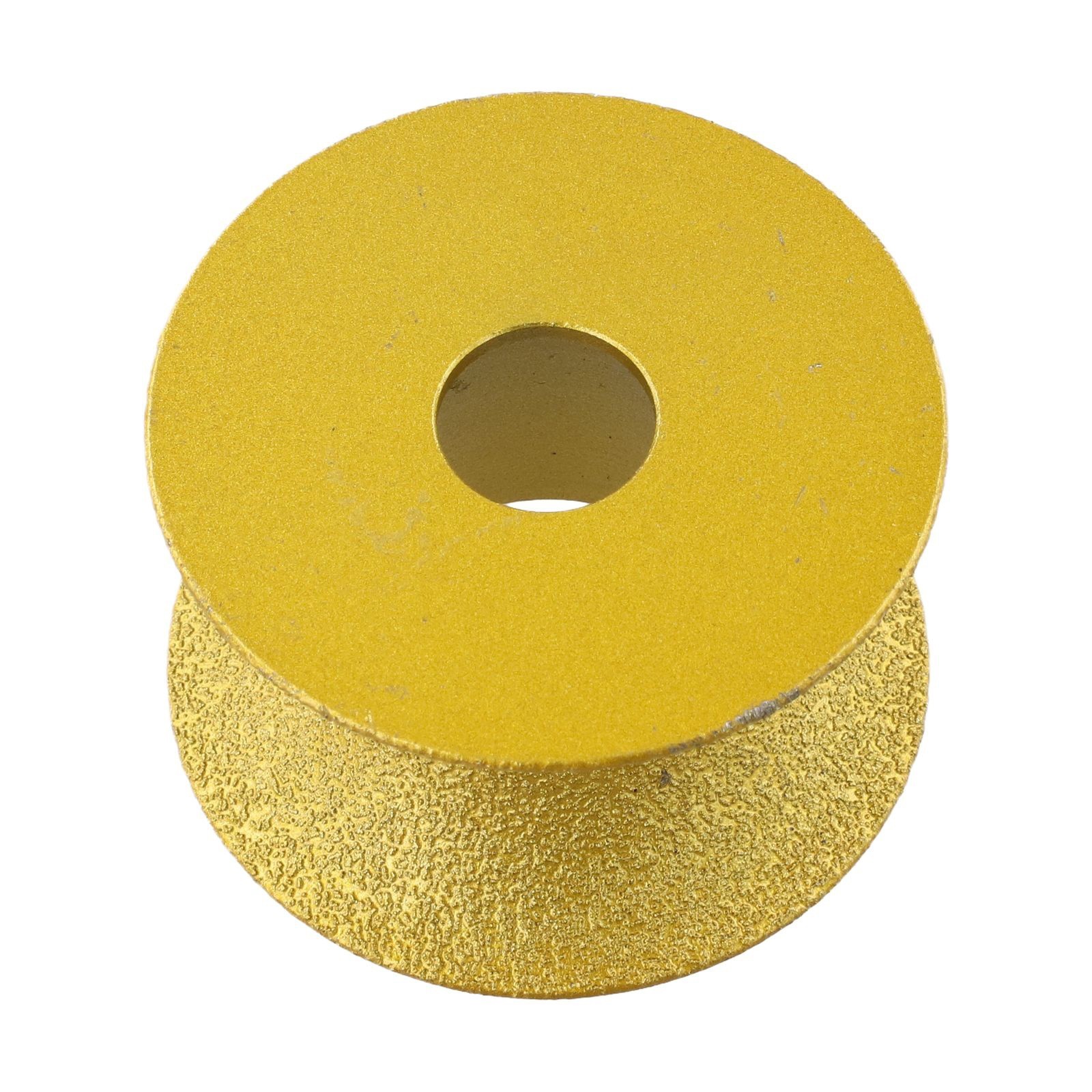 Bullnose Edge Grinding Disc 74 x 20mm Dry Vacuum Brazed for Stone and Concrete