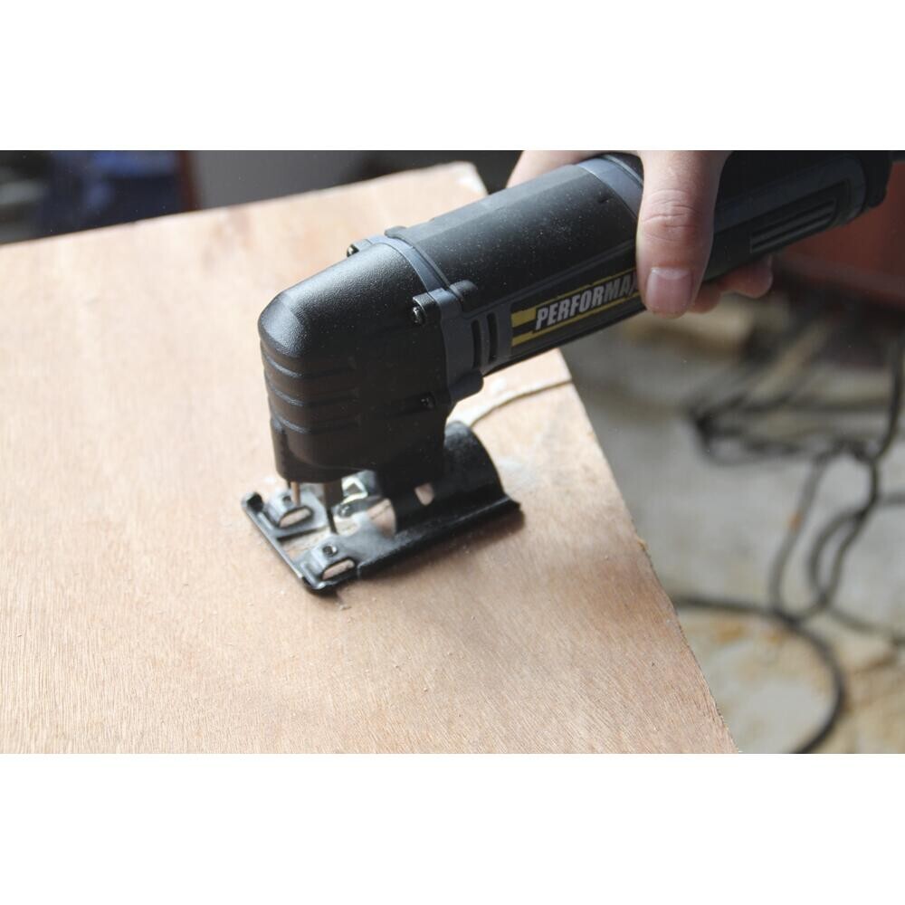 0.6 Amp Corded Variable Speed Compact Detail Saw Soft Rubber Grip Wood Cutting