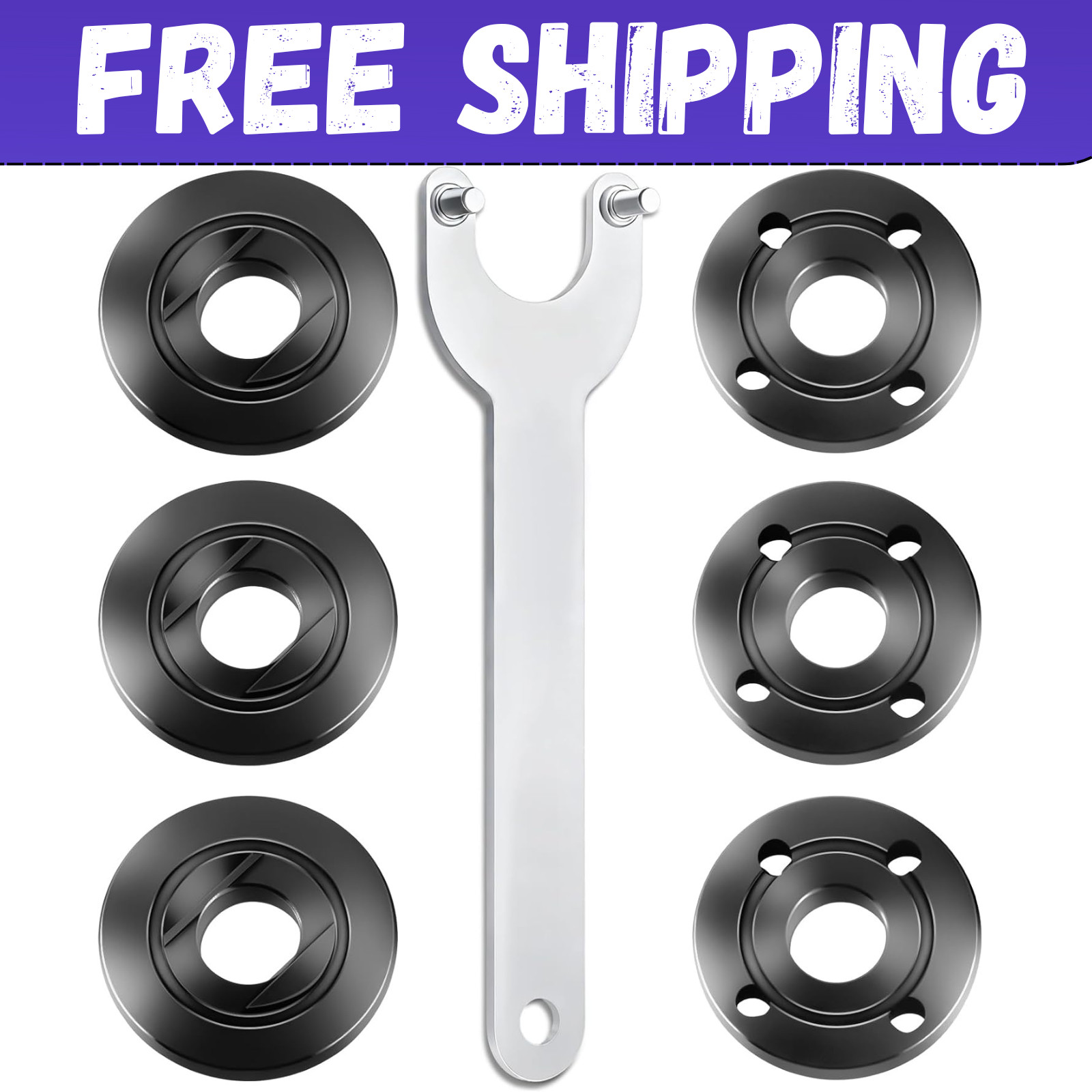 Grinder Flange Lock Nut Wrench Fit Milwaukee Dewalt Makita 4-1/2&Prime;5&Prime; 5/8-11 Parts