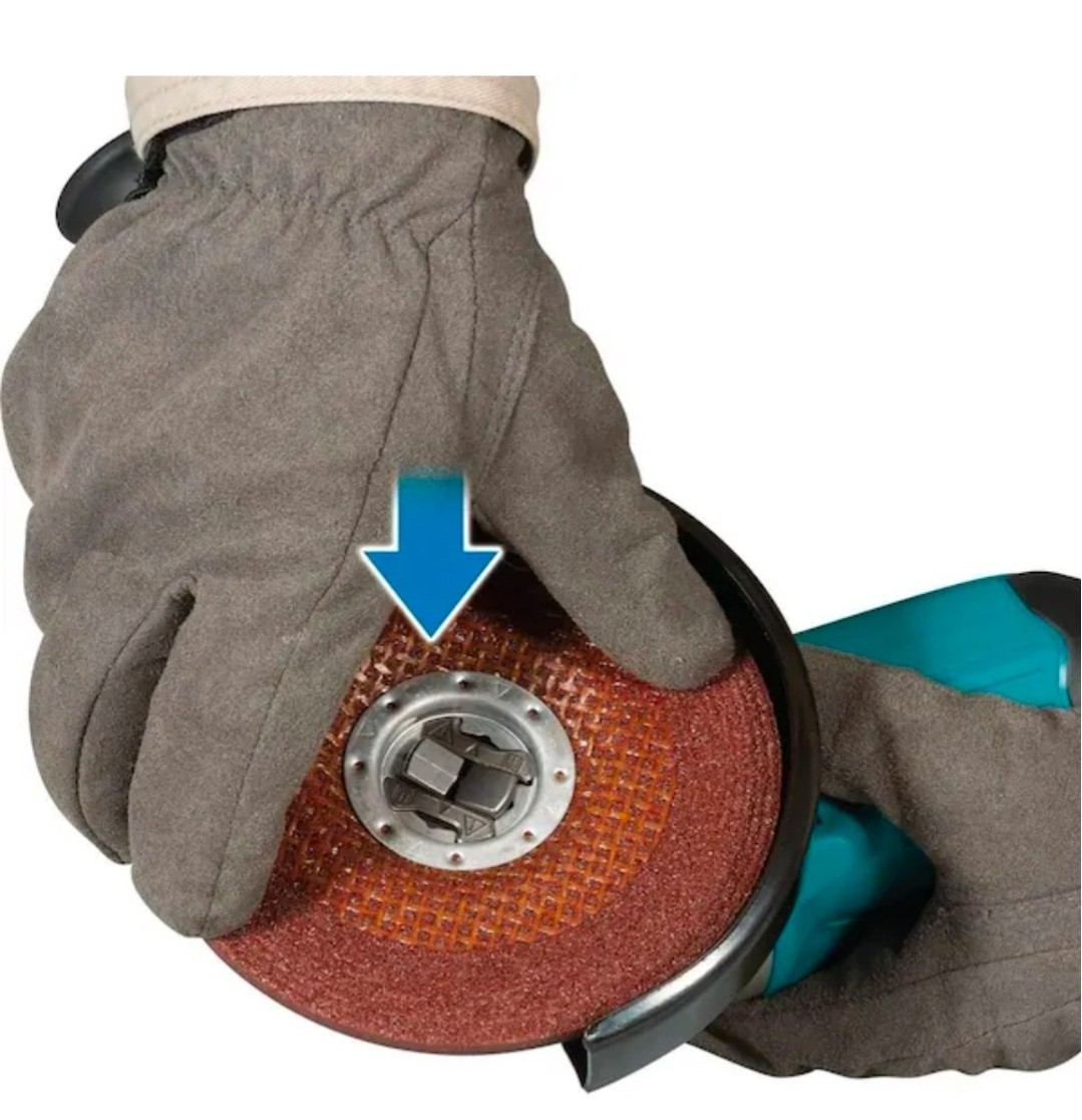Makita XAG26Z 18V LXT 4‑1/2” / 5&Prime; Paddle Switch X‑LOCK Angle Grinder, Tool Only