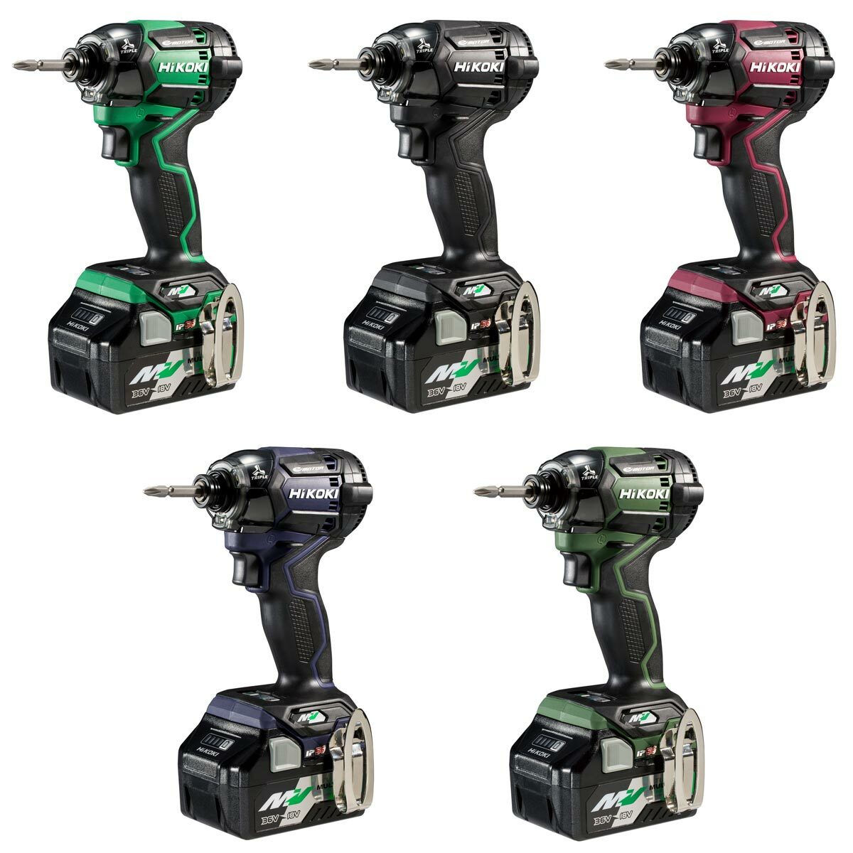 HiKOKI WH36DC(NNR) 36V Cordless Impact Driver Body No Battery New