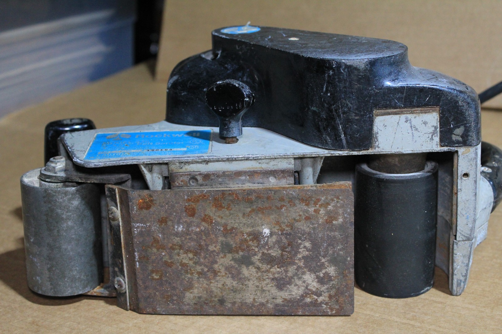 Rockwell 336 Belt Sander Heavy Duty 3&Prime; x 21&Prime; 7A 120V Made In USA TESTED WORKS