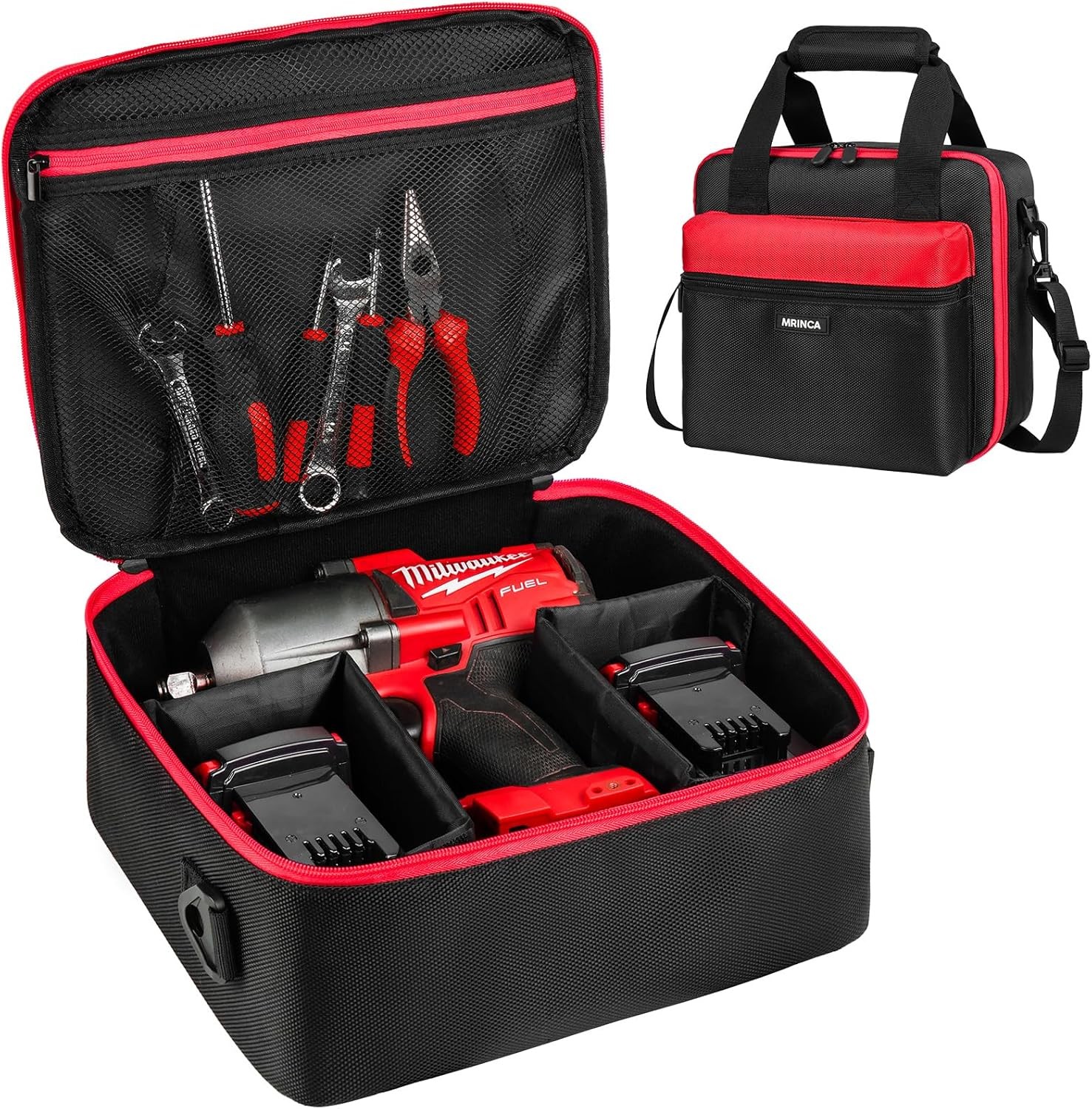 Impact Wrench Case Compatible with Milwaukee 2967-20/ Dewalt DCF900B/DCF891B/DCF