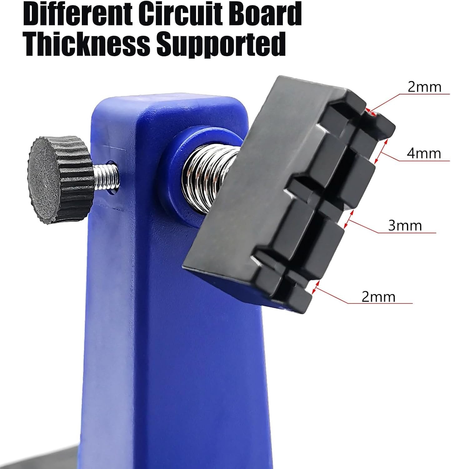 Precision Soldering Clamp & Holder with 20cm Width Adjustment for Various Boards