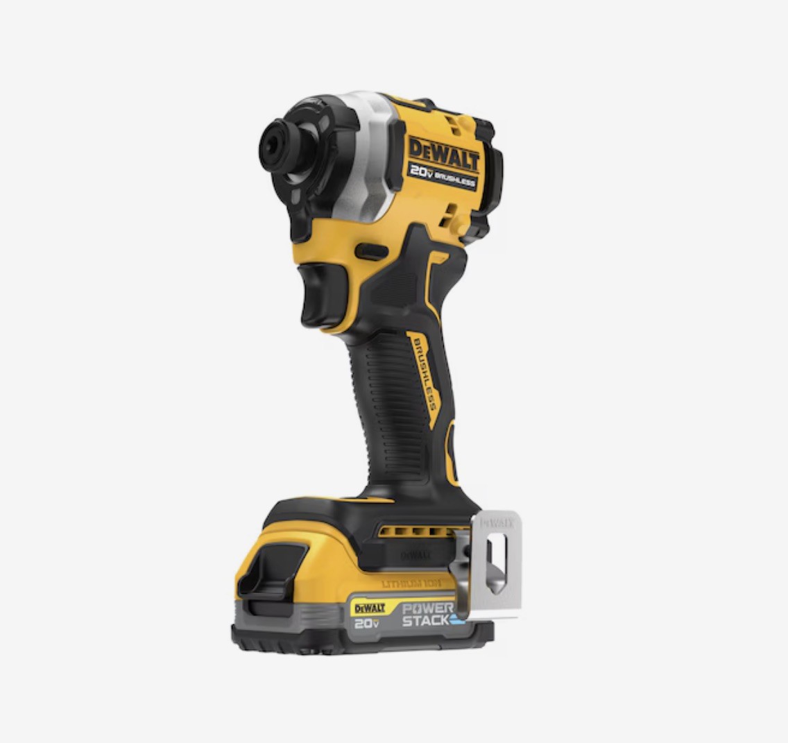 DeWalt Atomic Series DCF850E1 20V MAX 1/4&Prime; Impact Driver Kit Powerstack battery