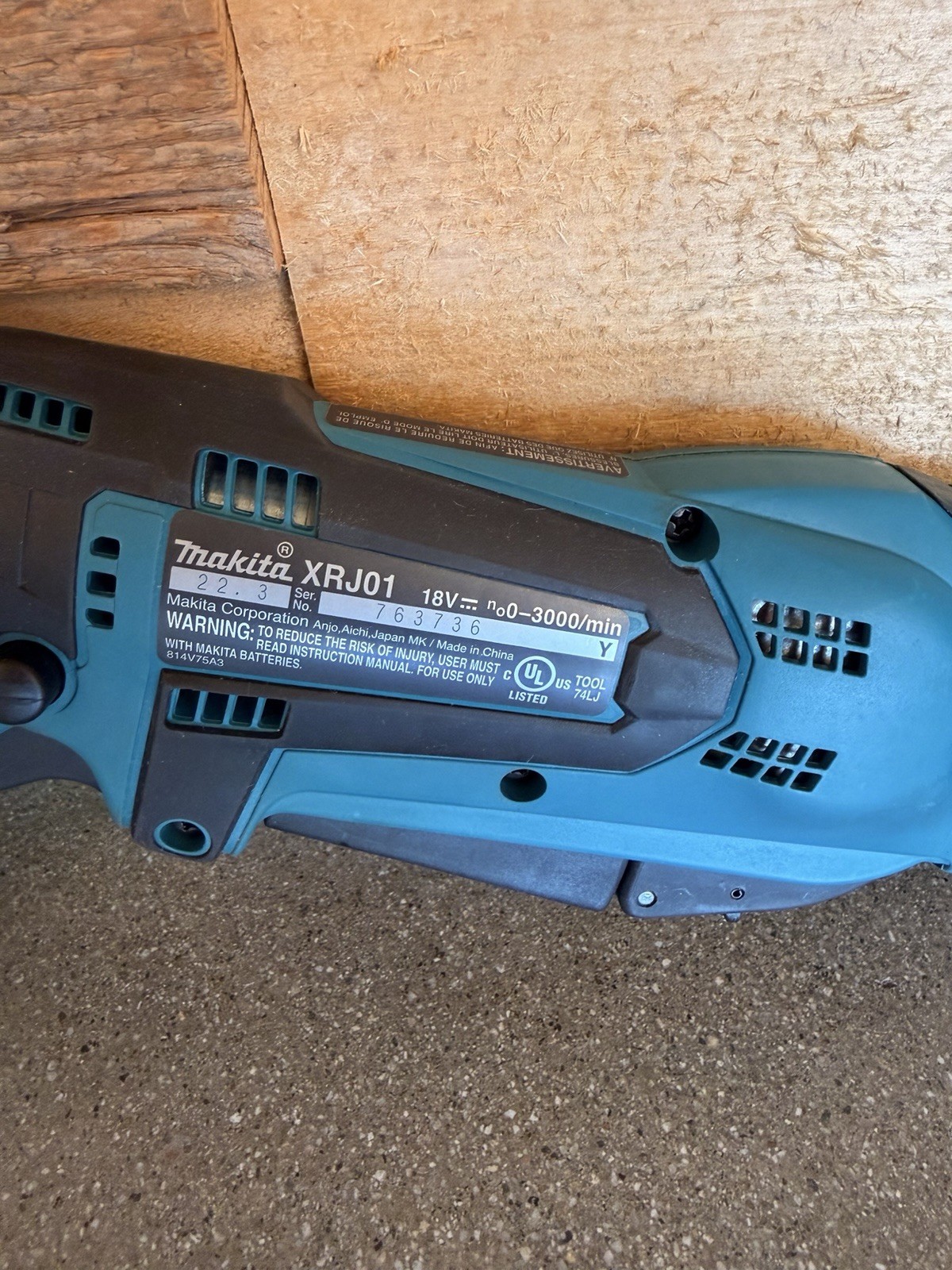 Makita XRJ01 18V Cordless Reciprocating Saw Tool Only