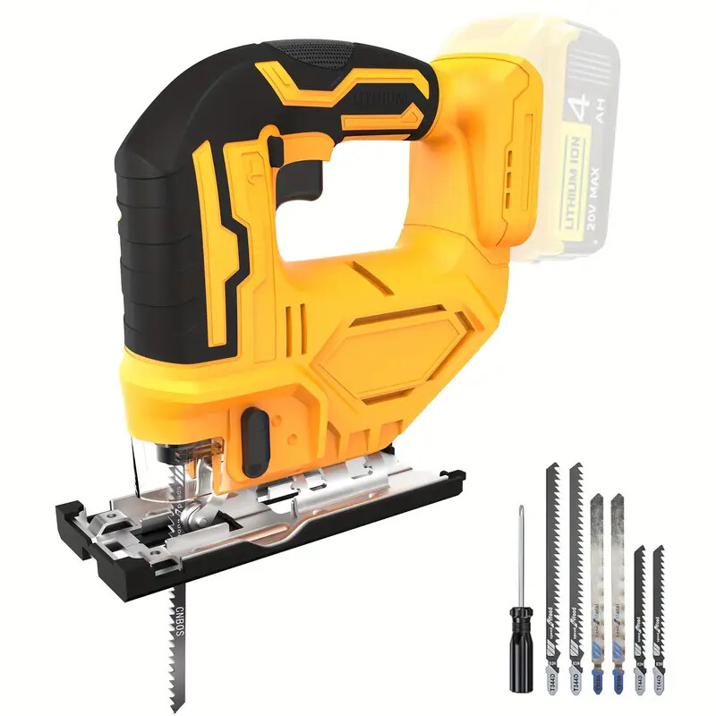 Jig saw compatible For Dewalt 20V Battery Cordless Jigsaw with LED Work Light