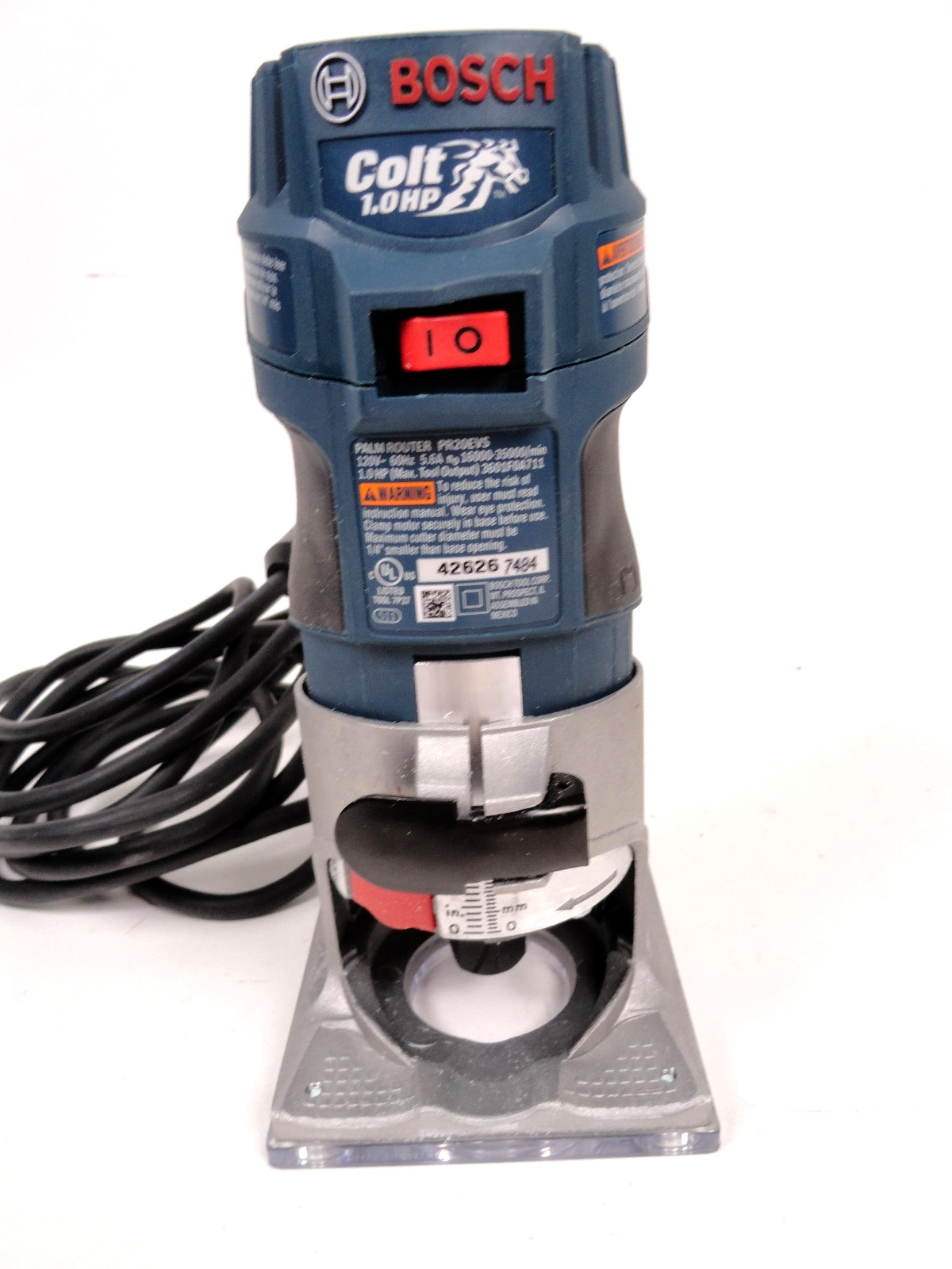 Bosch PR20EVS Colt Palm Router Kit + Freud/Bosch/Makita Bits Lot Variable Speed
