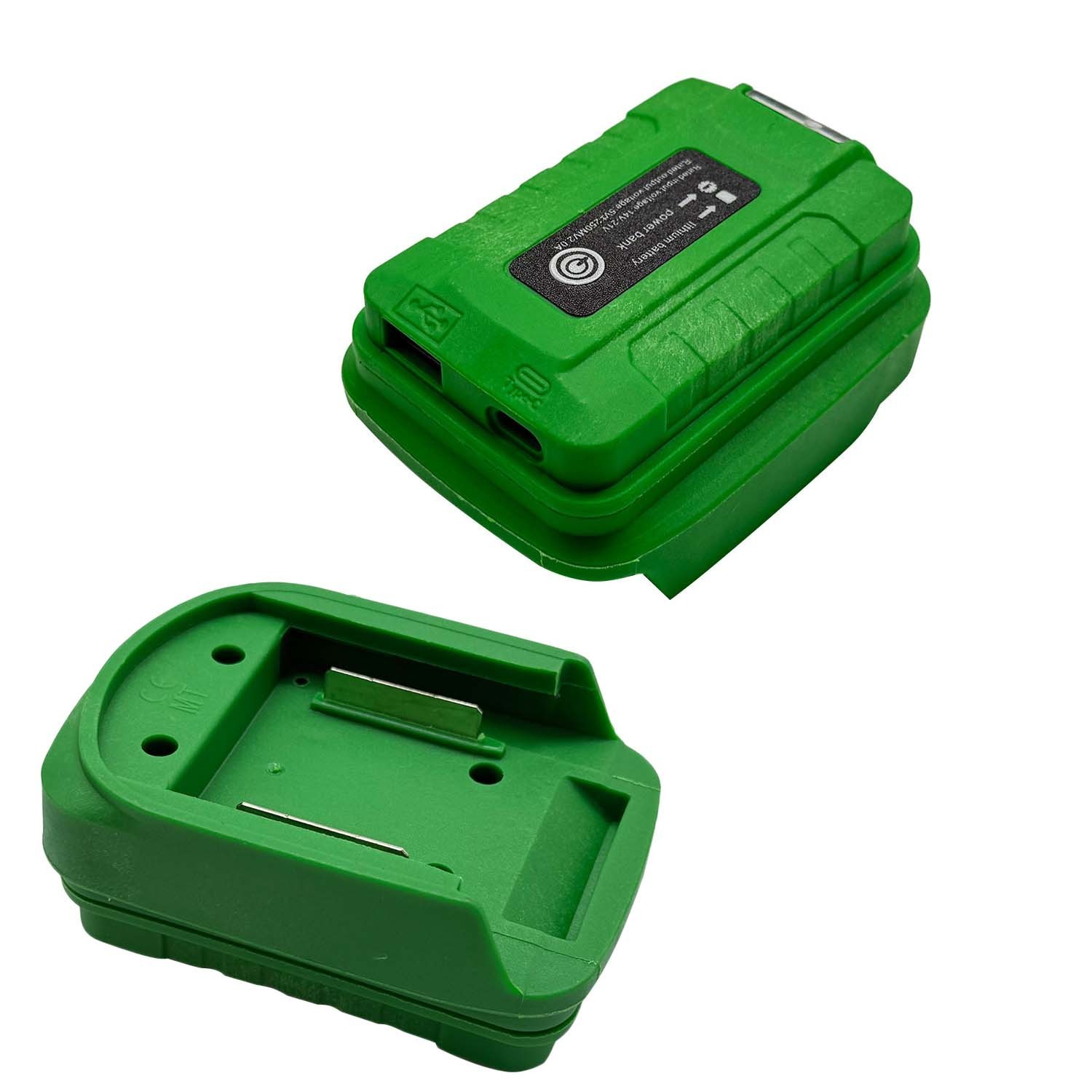 For Outdoor Work Power Bank Adapter Stable Power Conversion Dual USB Ports