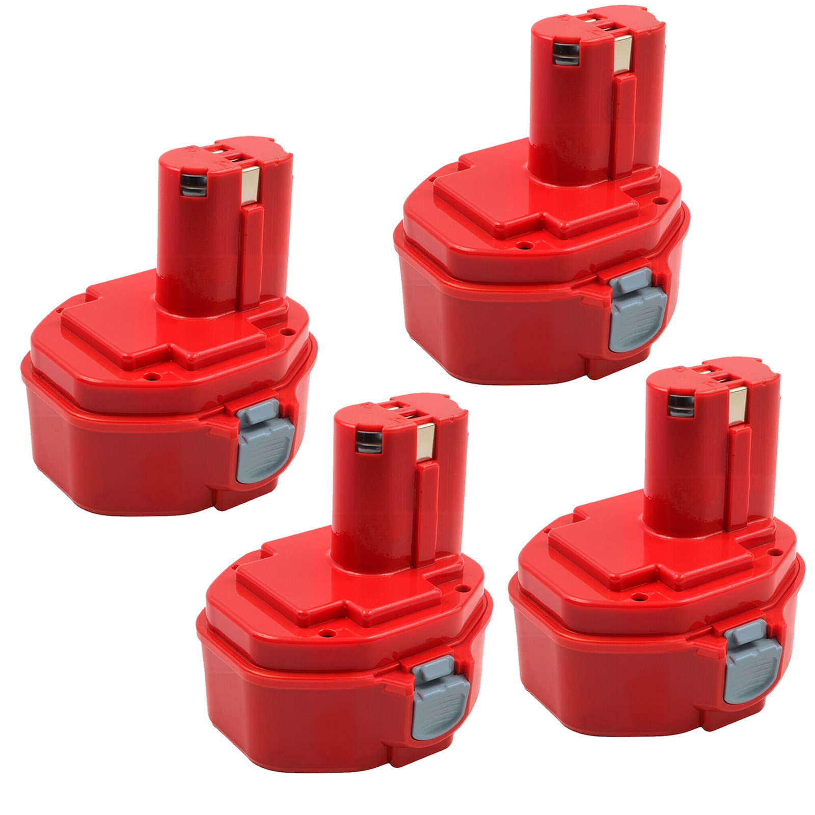 4x 9.6 Volt For Makita NI-MH Battery PA09 6222D 9100 9120 9122 9133 9134 9135
