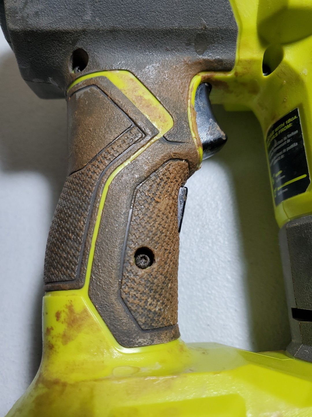 RYOBI P321 18V 18-Gauge Cordless AirStrike Brad Nailer (PARTS/REPAIR)