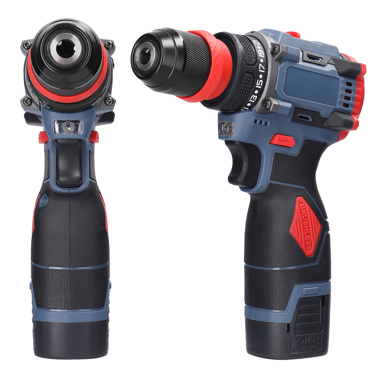 16.8V 2in1 Drill Electric Screwdriver Multi-function Tool S6G1